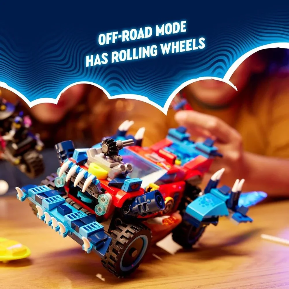 NEW LEGO DREAMZzz Crocodile Off-Road Car Truck Boat 71458 Minifigures 494 Pieces - Picture 3 of 16